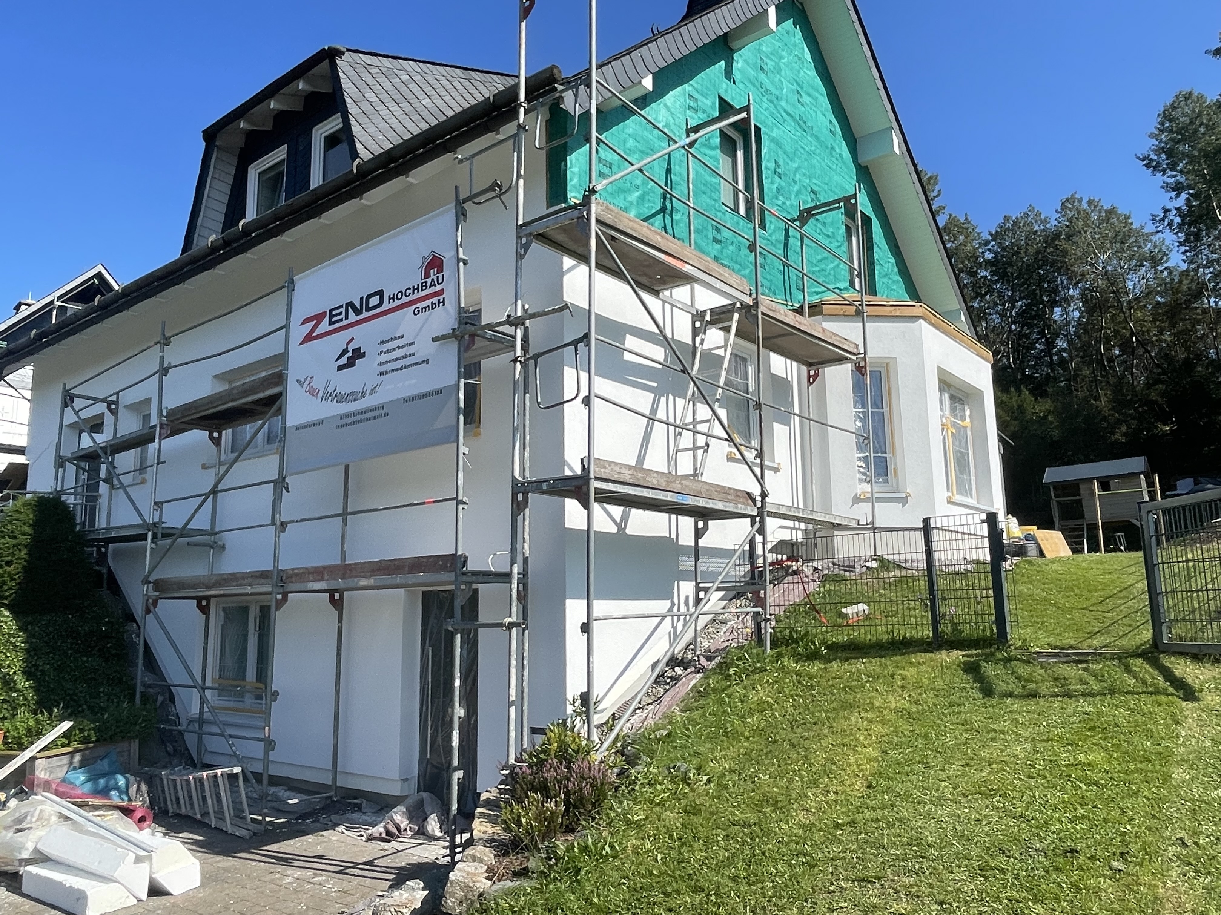 Bild 1 Einfamilienhaus EPS Dämmung